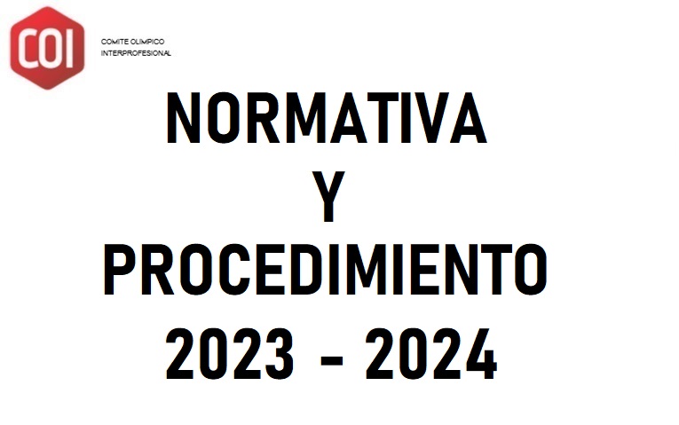 NORMATIVA Y PROCEDIMIENTO
